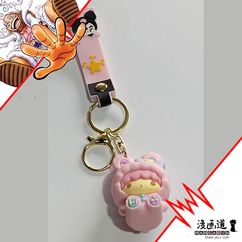 Little twin stars - Sanrio - Llavero goma 3d