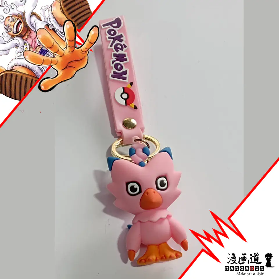 Piyomon - Digimon - llavero goma 3d 1