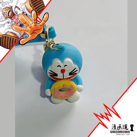 Doraemon Rosca 03 - llavero goma 3d