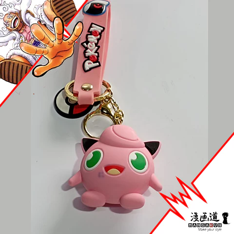 Jiglyppuf - Pokemon - llavero goma 3d