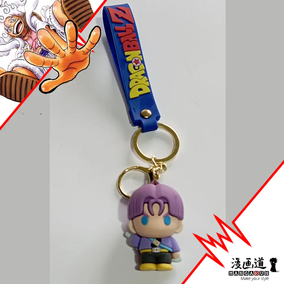 Trunks - Dragon ball - llavero goma 3d 1