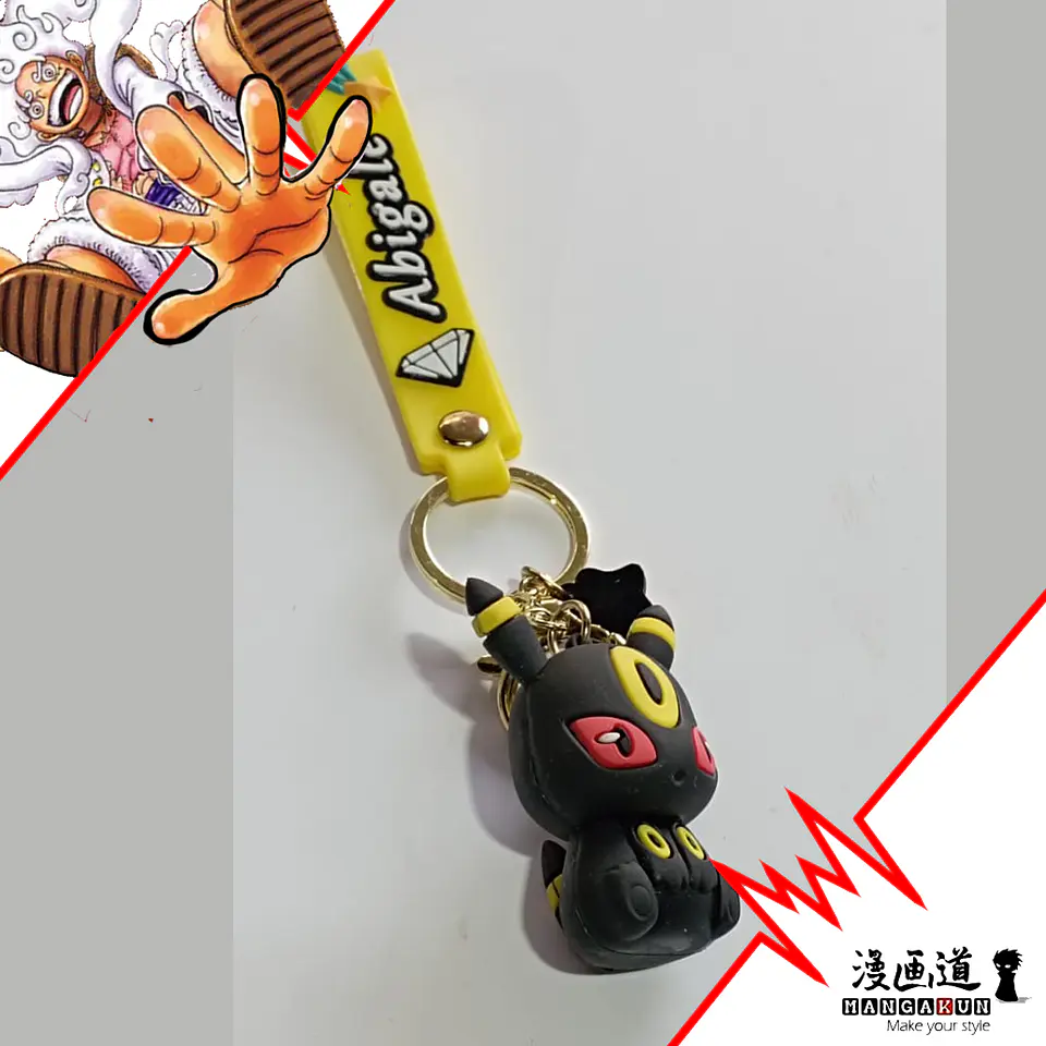 Umbreon - pokemon - llavero goma 3d 1