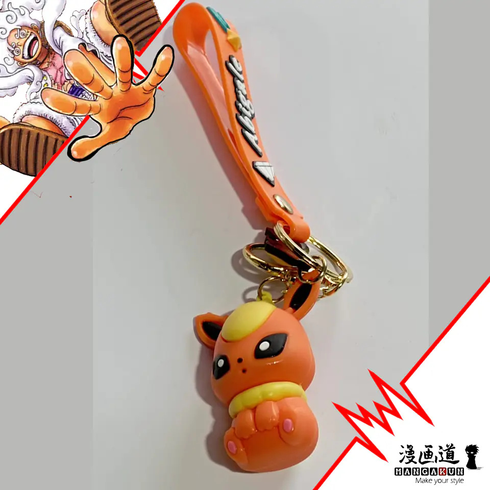 Flareon - Pokemon - Llavero goma 3d 1