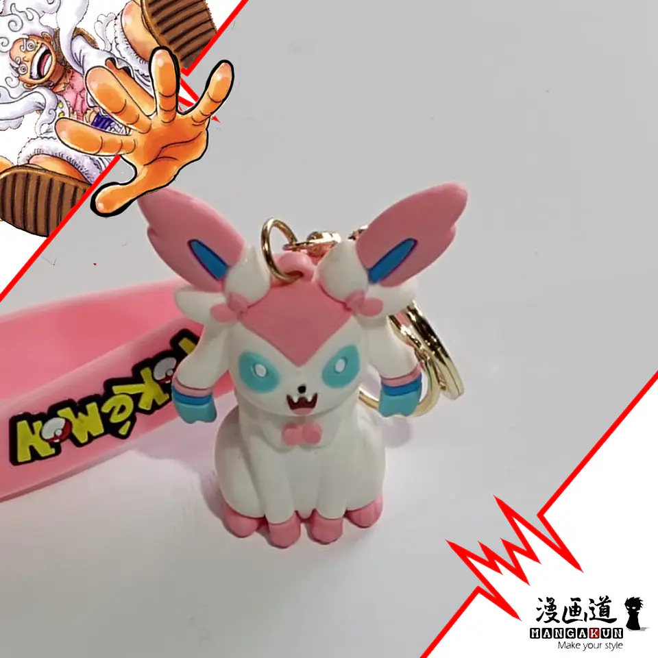 Silvion - pokemon - llavero goma 3d 1