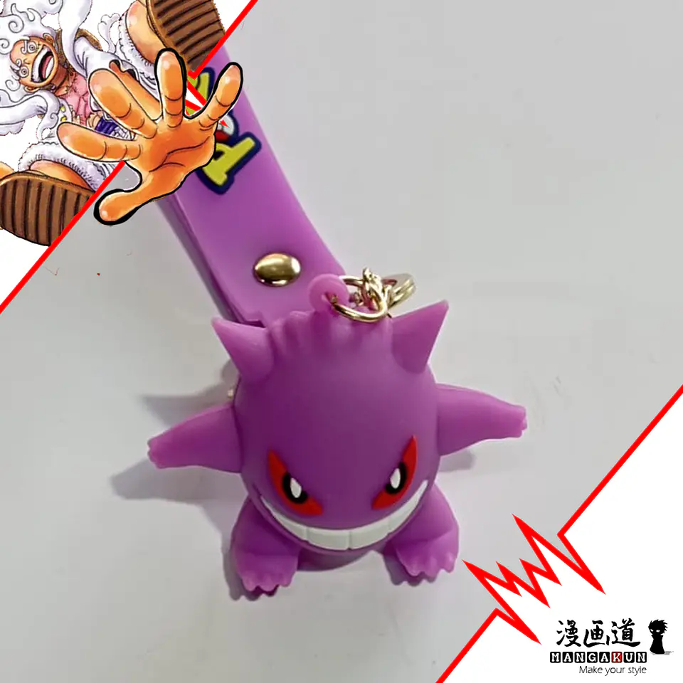 gengar - pokemon - llavero goma 3d 1