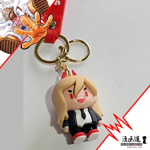 Power - Chainsaw Man - llavero goma 3d