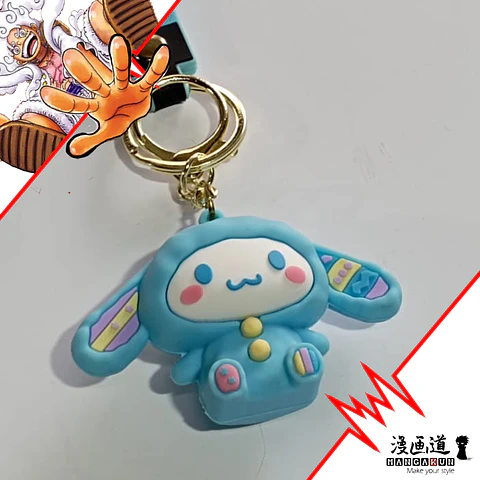 Cinamonroll - sanrio - llavero goma 3d