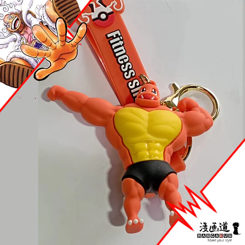 Charmander mamadisimo - pokemon - llavero goma 3d