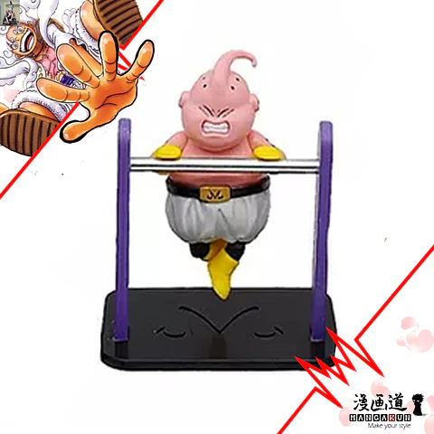 Majin buu haciendo domindas Fitness - Dragonball - Dragon Ball z
