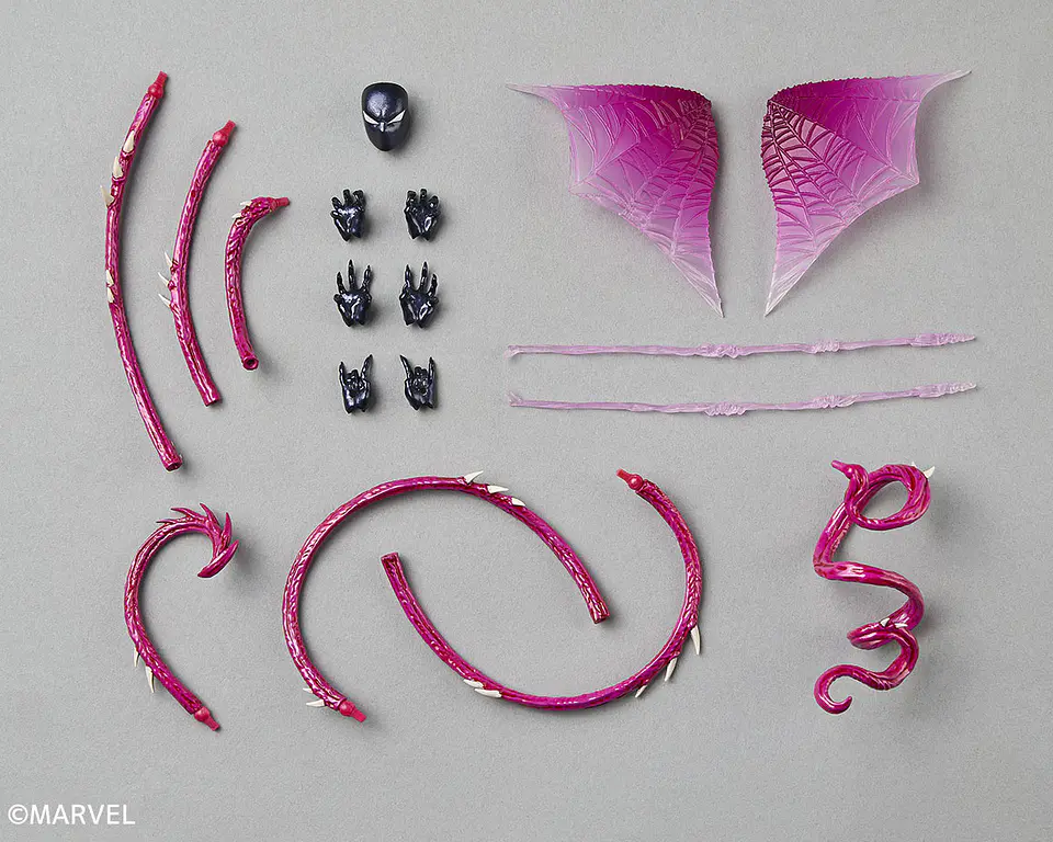 Gwenom Revoltech - Kotobukiya - Spidergwen - Spiderman 10