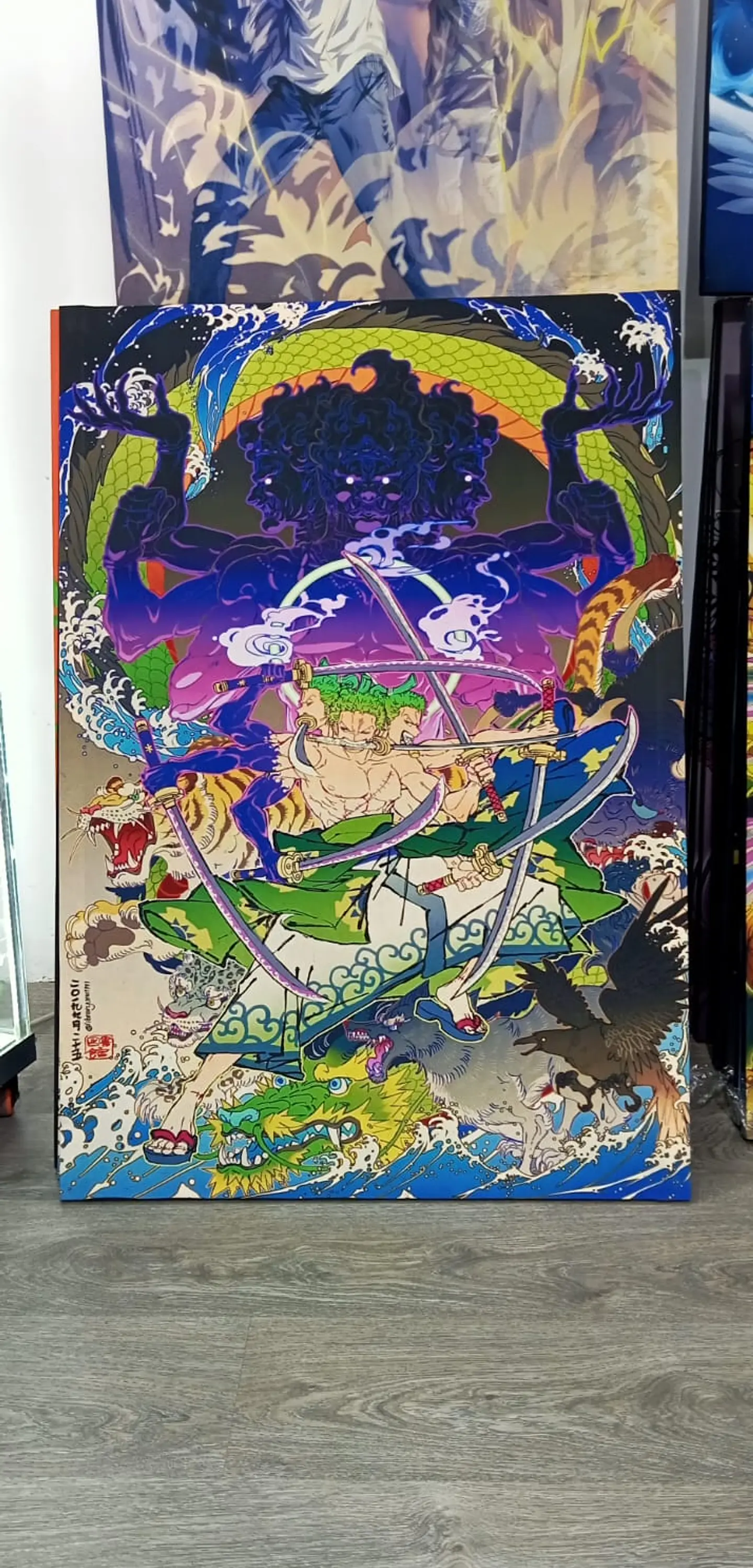 Cuadro de pliego - lienzo para pared  8