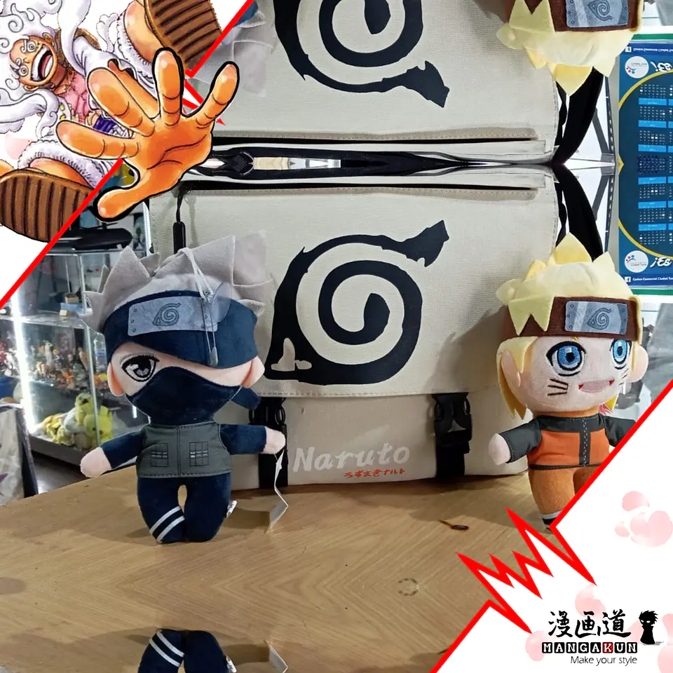 Naruto - Bolsito - Manos libres- naruto shippuden - aldea de la hoja - konoha 1