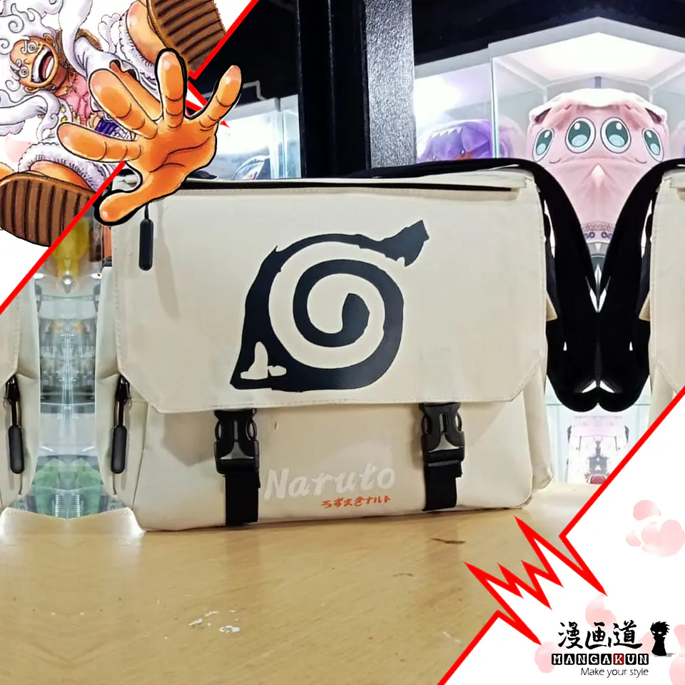 Naruto - Bolsito - Manos libres- naruto shippuden - aldea de la hoja - konoha 3