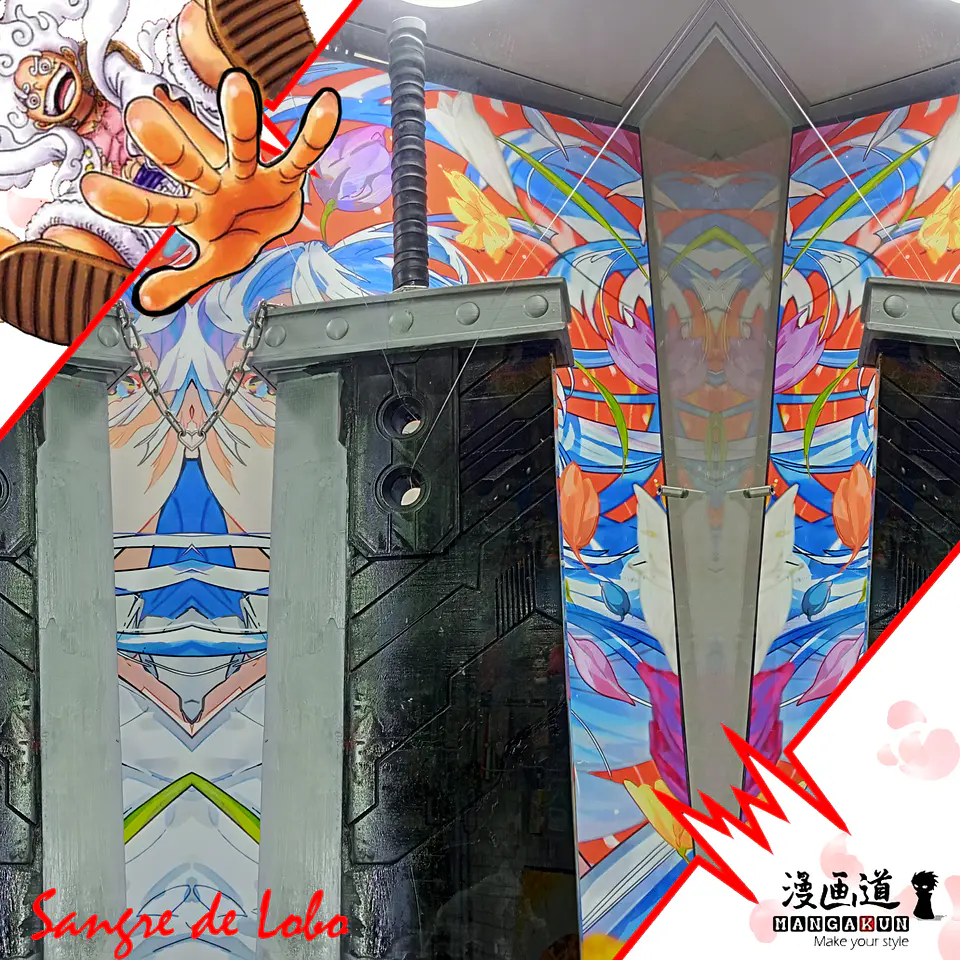 Buster Sword - Prop - Cosplay - Final fantasy VII - Crisis Core - Advent children - Remake 4