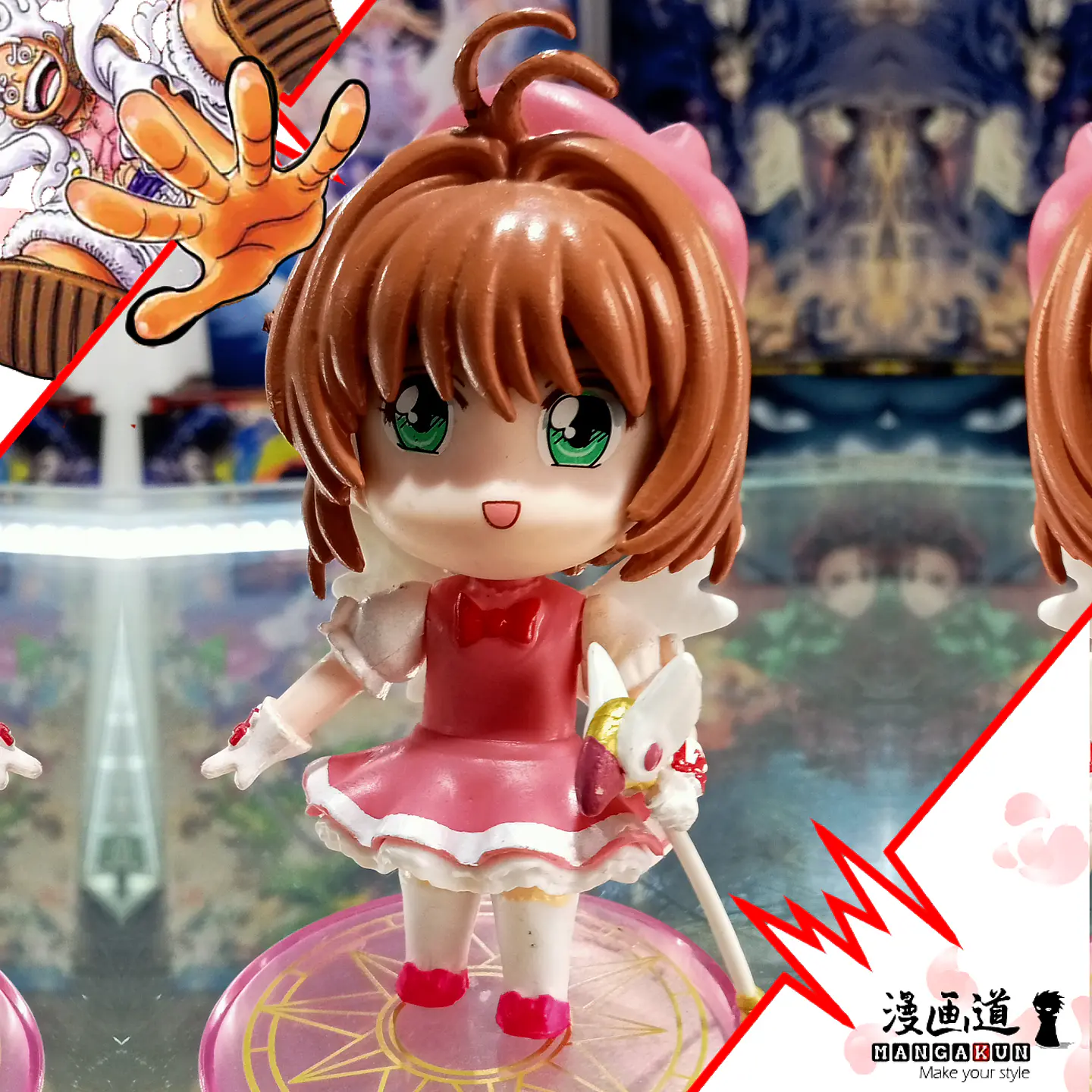 Sakura - chibi moño rojo - Sakura card captors 1