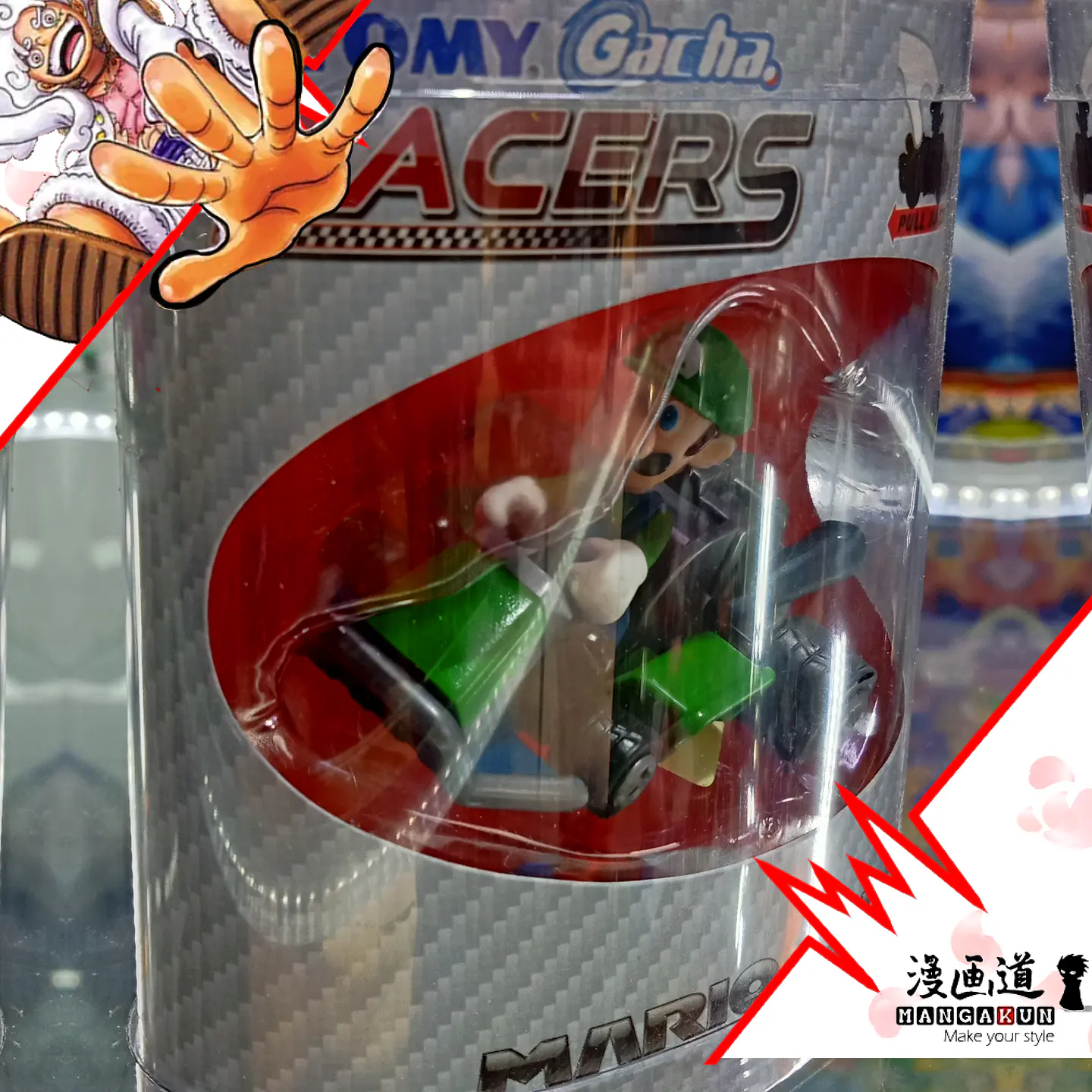 Luigi - Mario kart - Tomy - Gacha 3