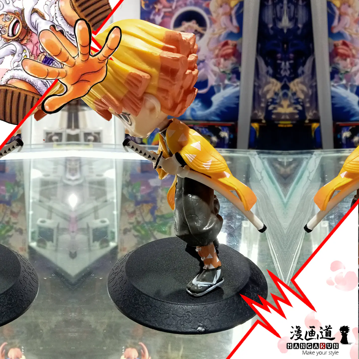 Zenitsu - qposket - kimetsu no yaiba - Demon slayer 2