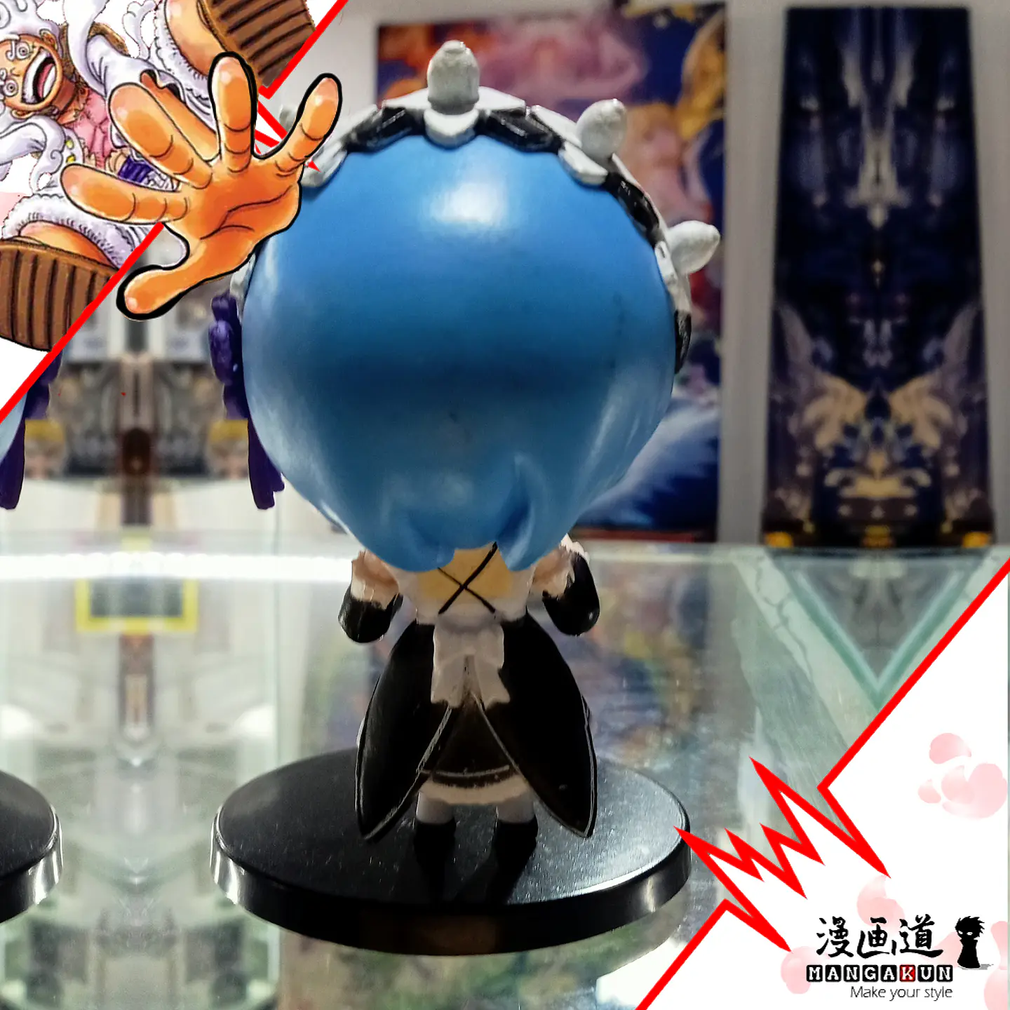 Rem - traje maid - chibi - re zero - re zero kara hajimaru  2