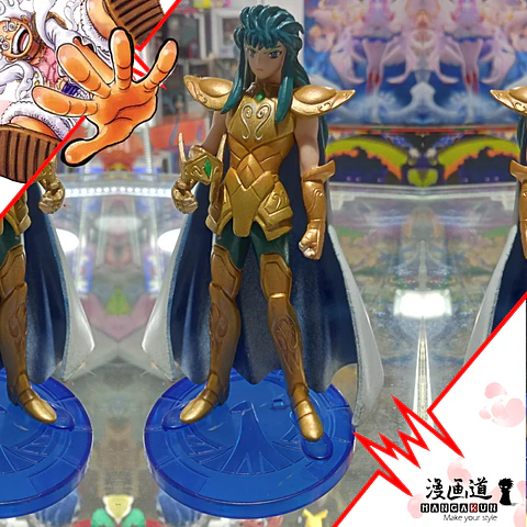 Camus de Acuario - base Azul - Saint seiya - Los Caballeros del Zodiaco