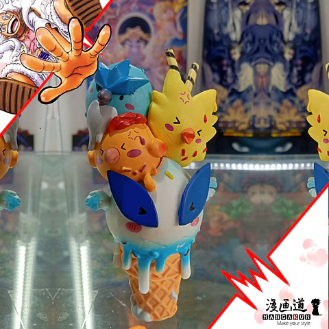 Zapdos - moltres - articuno - helado - pokemon 