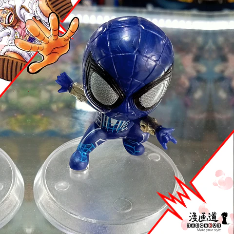 Spiderman chibi Azul - marvel