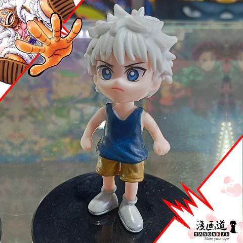 Killua Zoldiks - Hunter x Hunter - Cazador X - chibi 