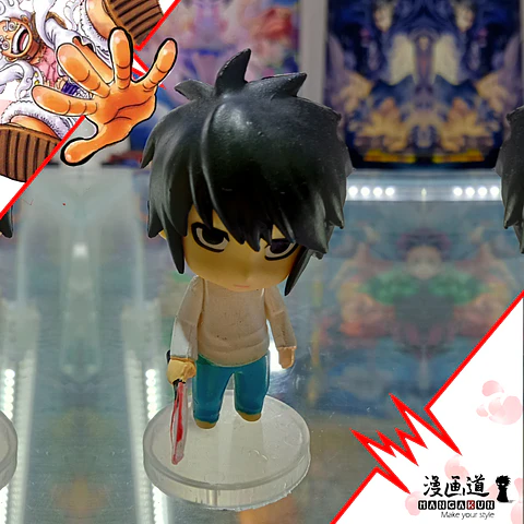 L - death note - lawliet - Ryuzaki - chibi -tennis