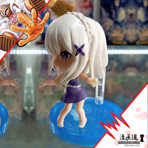 Emilia - Re zero - Rezero kara hajimaru - chibi