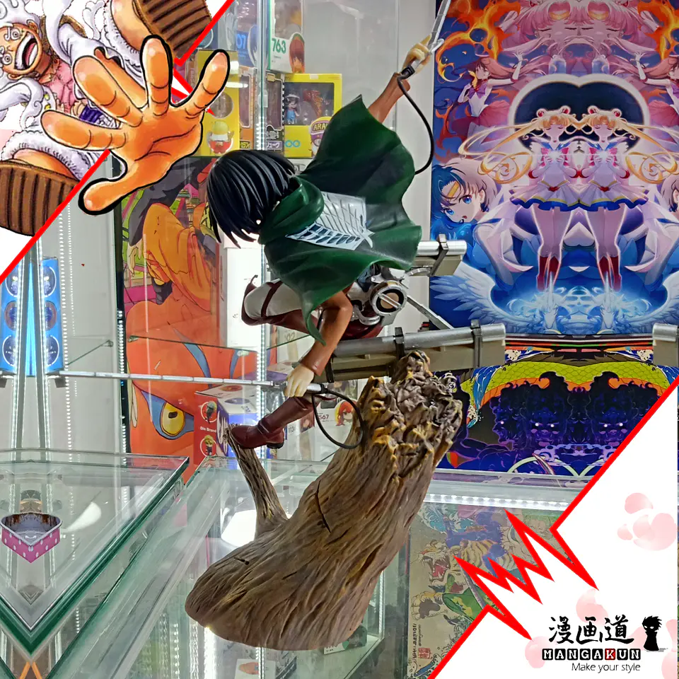 Mikasa Ackerman - Shingeki no kyojin - Ataque a los titanes - tronco 2