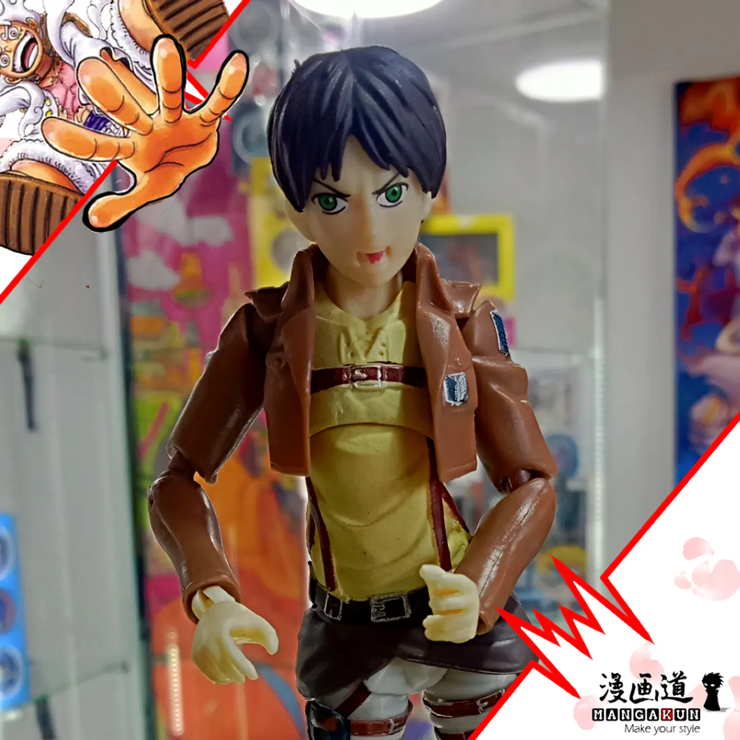 Eren Jaeger -  figma- Articulado - Shingeki no kyojin - Ataque a los titanes  1