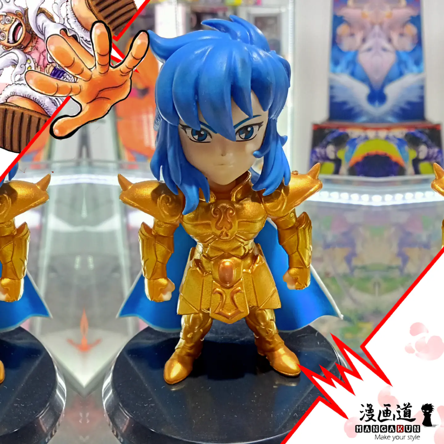 Milo de Escorpio - Saint Seiya - Caballeros del zodiaco - Semichibi 1