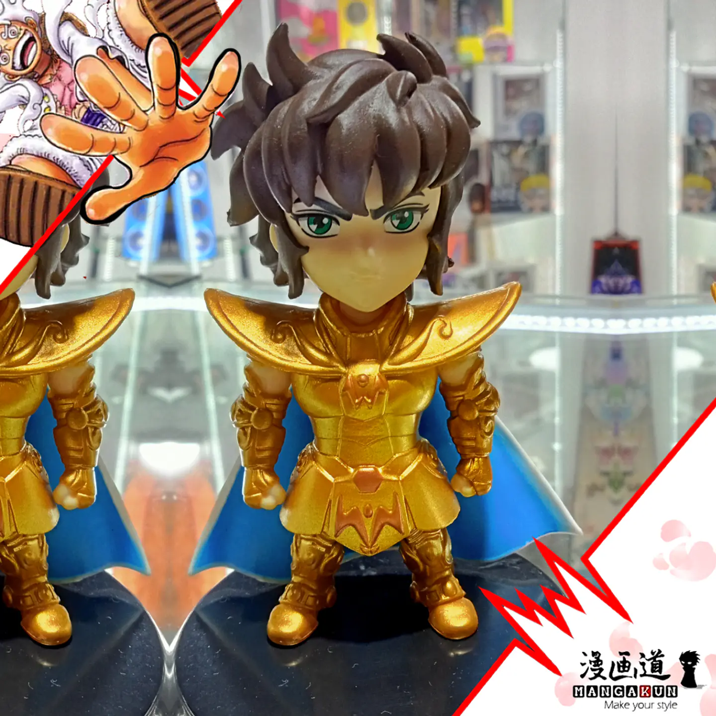 Aioros de Sagitario - Saint Seiya - Caballeros del zodiaco - Semichibi  1