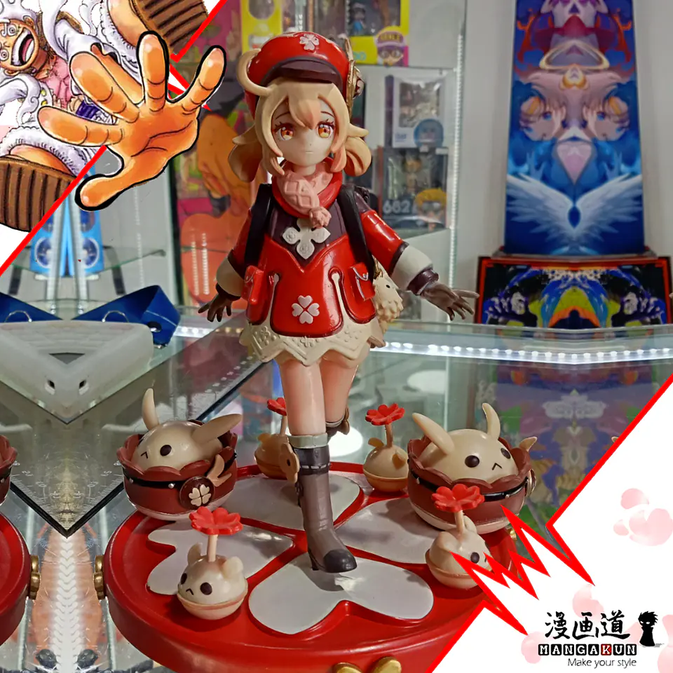 klee - genshin impact - Base decorada 3