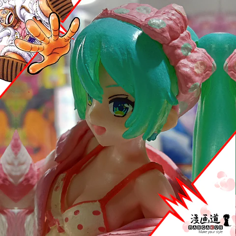 Miku - medias a rallas - Hatsune Miku - Vocaloid