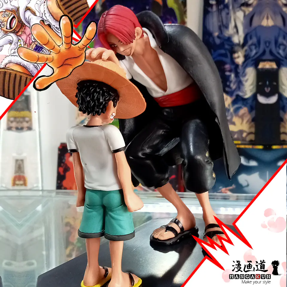 Luffy y Shanks - One piece  3