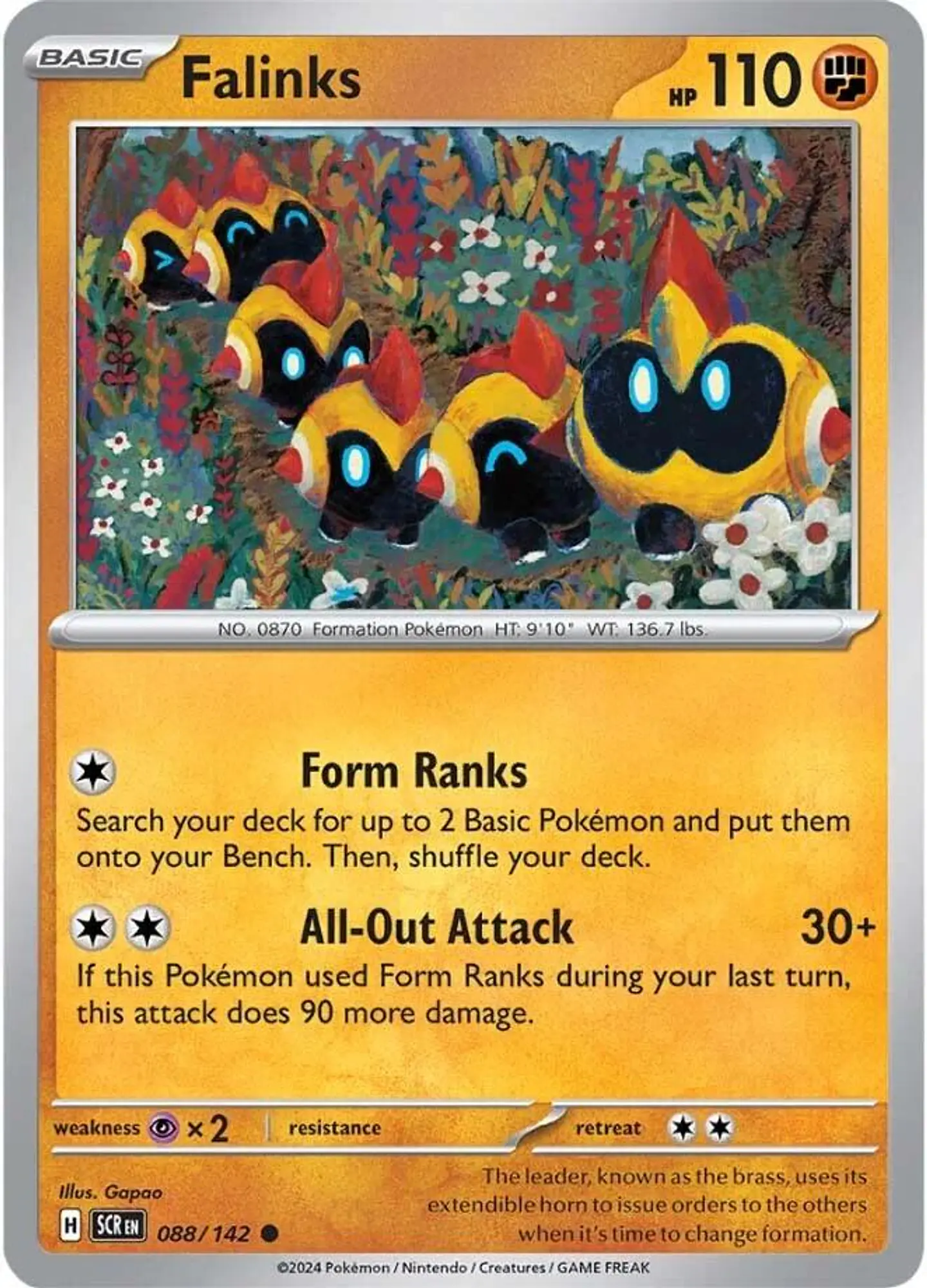 Falinks - 088/142 - PKM - Pokemon - tcg 1
