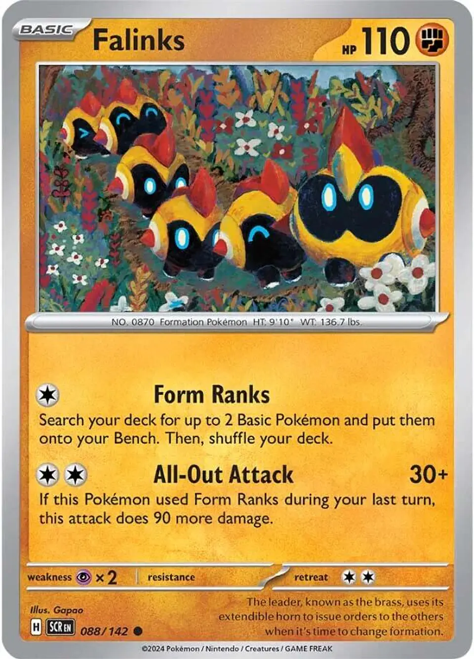 Falinks - 088/142 - PKM - Pokemon - tcg 1