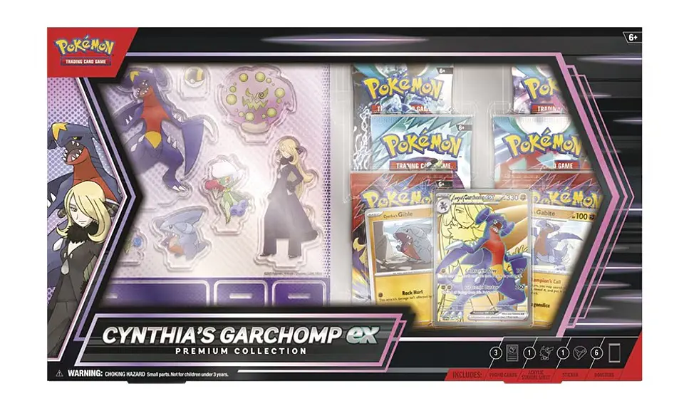 CYNTHIA'S GARMCHOMP EX COLECCIÓN PREMIUM 1