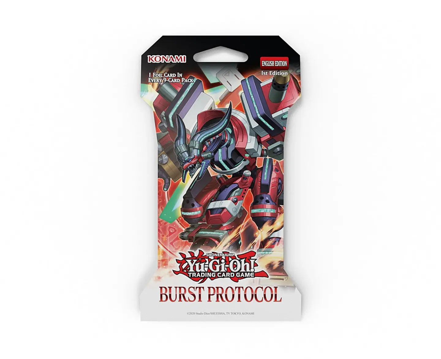 Burst Protocol Sleeved Booster - Ingles - Yu gi oh 1