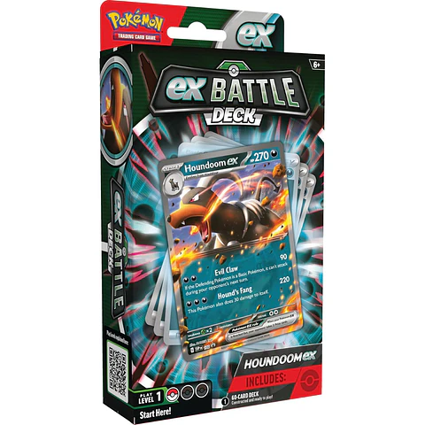 HOUNDOOM EX BATTLE DECK - Ingles - Pokemon 