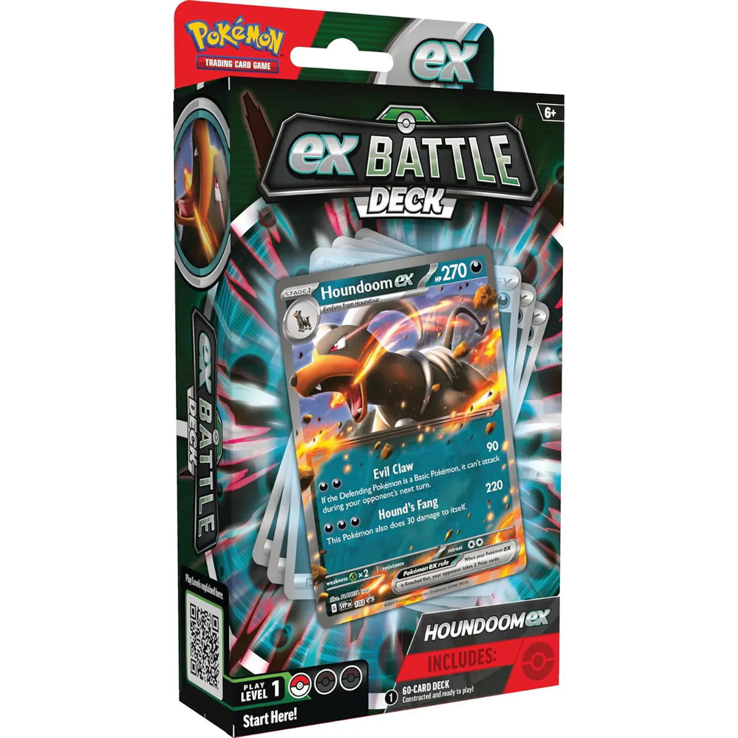 HOUNDOOM EX BATTLE DECK - Ingles - Pokemon  1