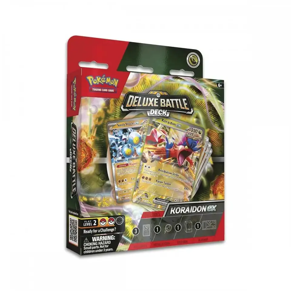 KORAIDON EX DELUXE BATTLE DECK - Pokemon - Ingles  1