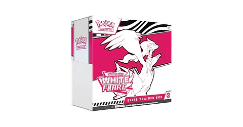 SCARLET & VIOLET 10.5 WHITE FLARE CAJA DE ENTRENADOR DE ELITE - Español - Pokemon