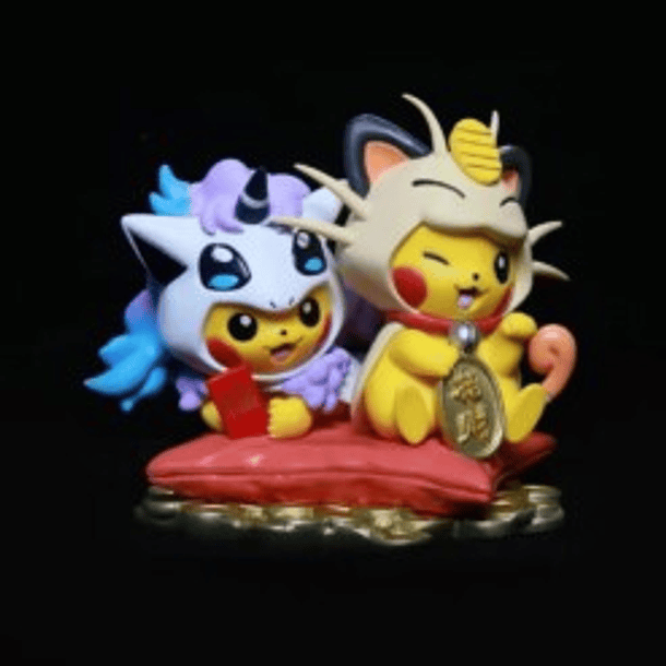 Pikachu Meowth - figura 