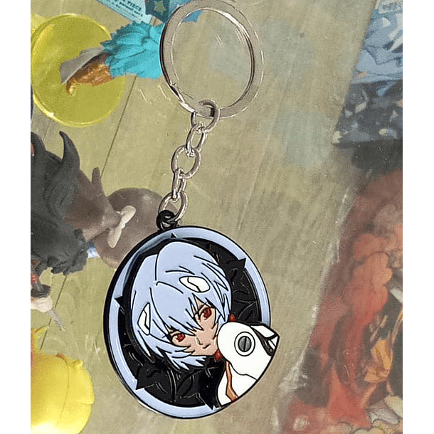 llavero Rei Ayanami - Evangelion - Spinner