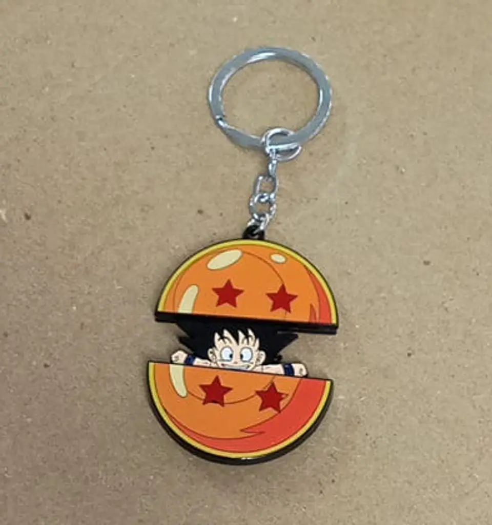 llavero esfera 4 retractil - Dragon ball  2