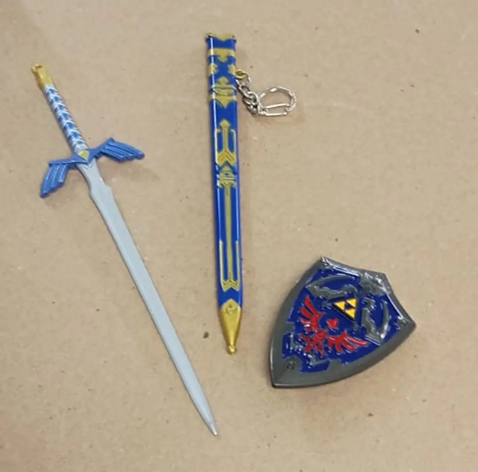 ESCUDO Y ESPADA LINK - LEGEND OF ZELDA  1