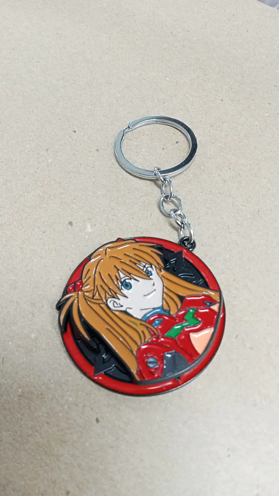 ASUKA - LLAVERO TIPO SPINNER - EVANGELION 1