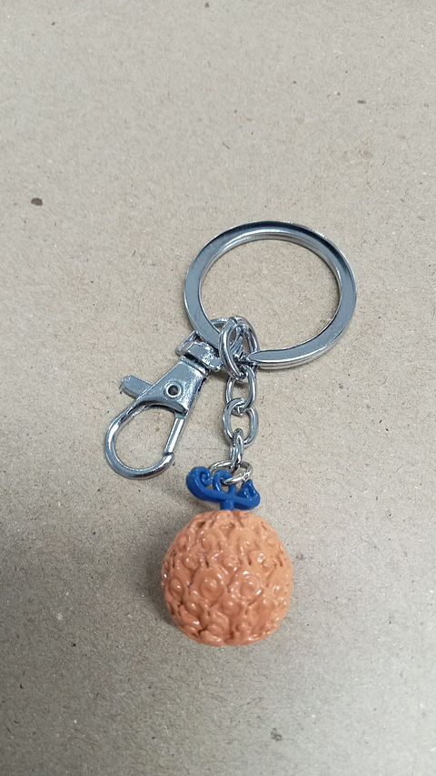 MERA MERA NO MI - LLAVERO EN ACERO - ONE PIECE