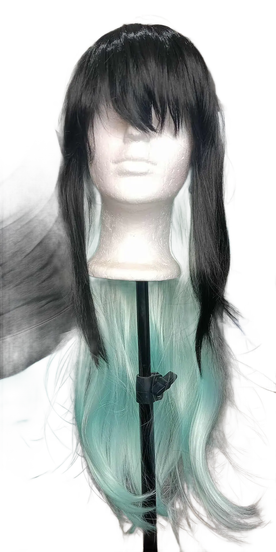 Muichiro Tokito - Peluca con moñas adicionales - kimetsu no yaiba - demon slayer 1